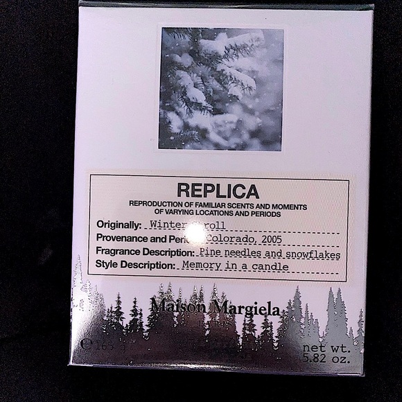 MAISON MARGIELA - ‘REPLICA’ •WINTER STROLL• SCENTED CANDLE (165g/5.82oz) **NEW** - Picture 12 of 16